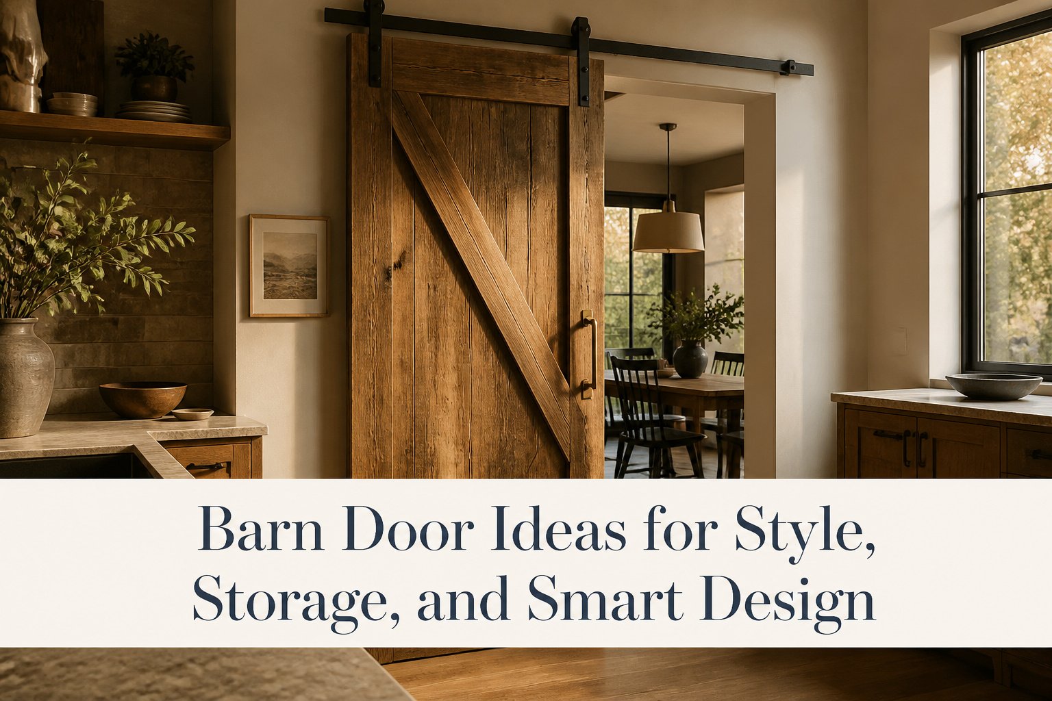 Various barn doors showcasing different styles and designs.
