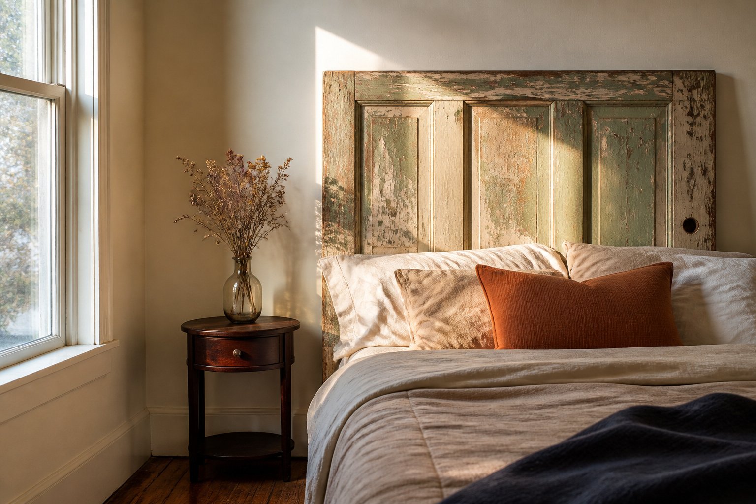 A beautifully decorated room showcasing various decor elements.